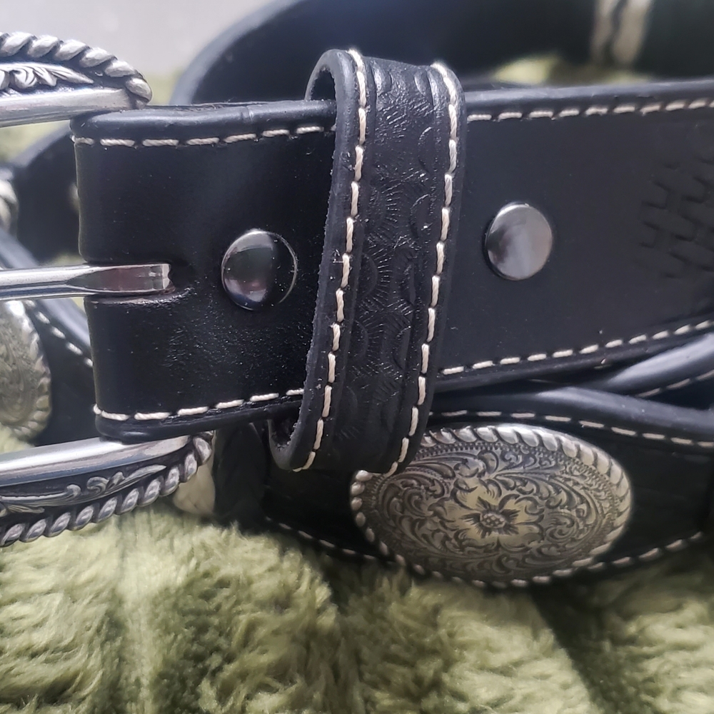 Ariat Black Leather Belt